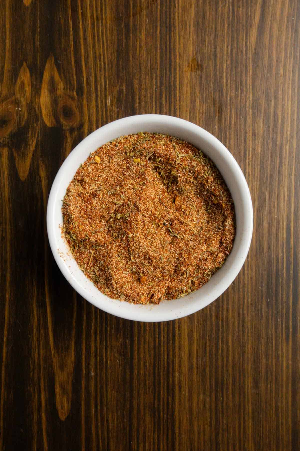 Spices all mixed together.