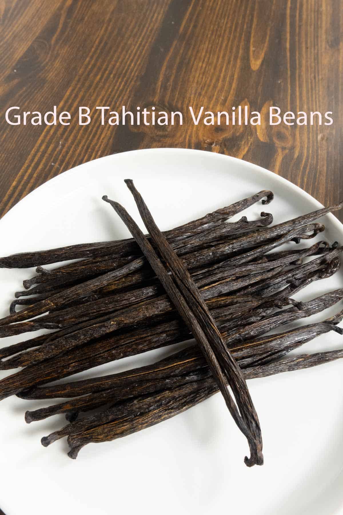 Vanilla beans.